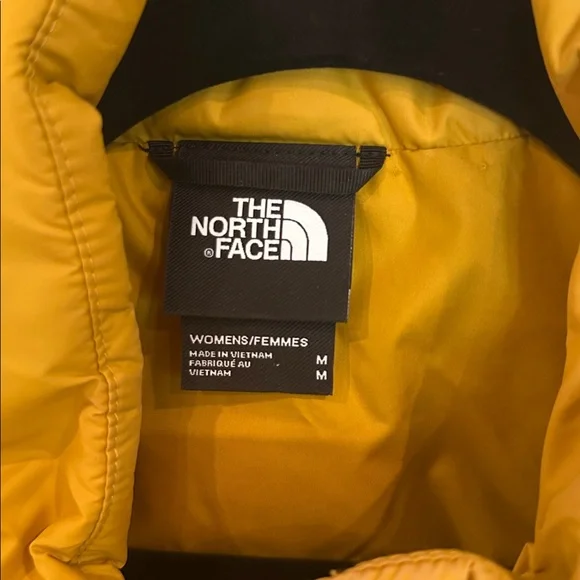 The North Face Gold Quilted Vest - Picture 3 of 4